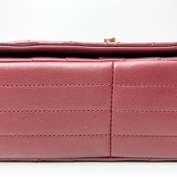 Authentic Chanel ‘Statement’ Chevron Quilted Flap Bag - FULL SET - Picture 11 of 12